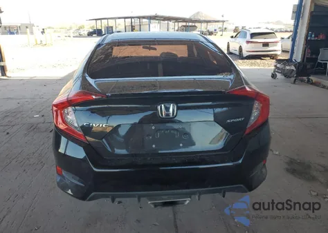 2020 Honda Civic Sport z USA, uszkodzony, nr VIN 2HGFC2F88LH553555